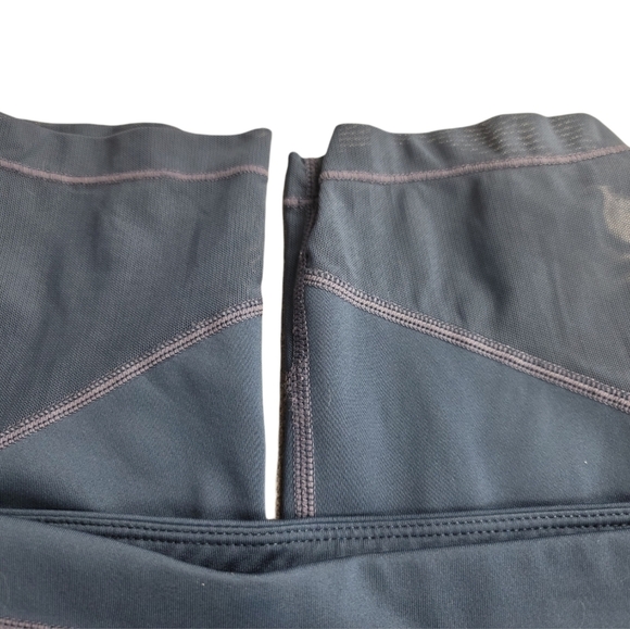 Athleta Blue High Waist Mesh Athletic Joggers Women’s Size Small - Picture 6 of 10